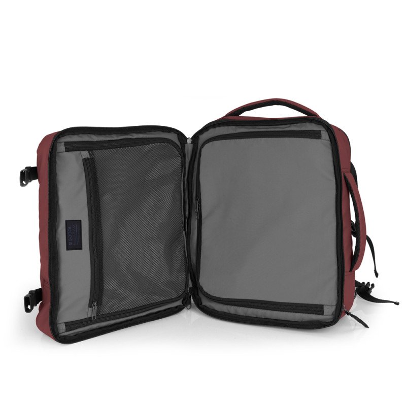 MOCHILA VIAJE CANADÁ BURDEOS - Imagen 6