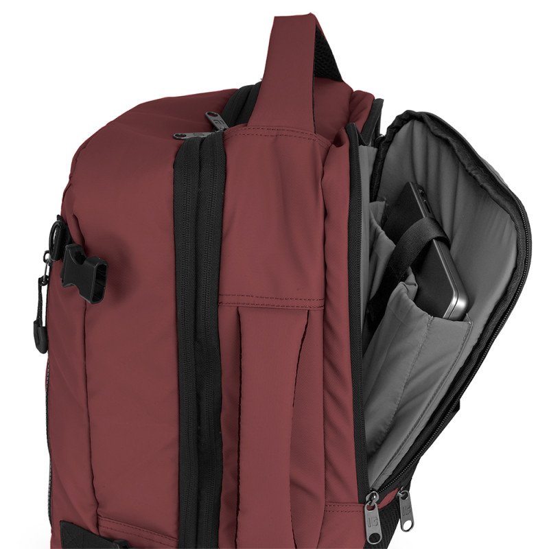 MOCHILA VIAJE CANADÁ BURDEOS - Imagen 5