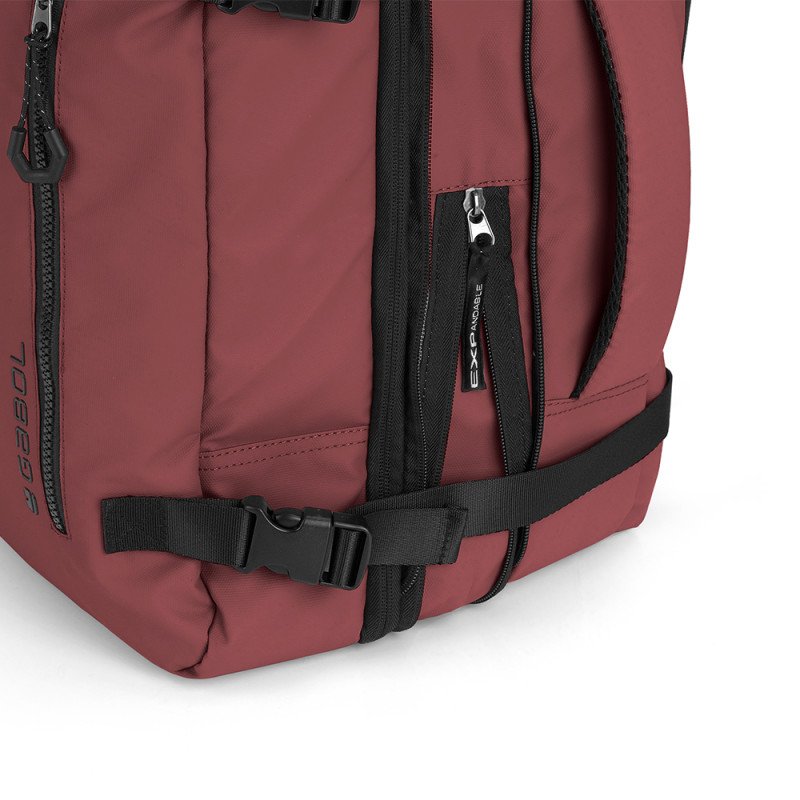 MOCHILA VIAJE CANADÁ BURDEOS - Imagen 2