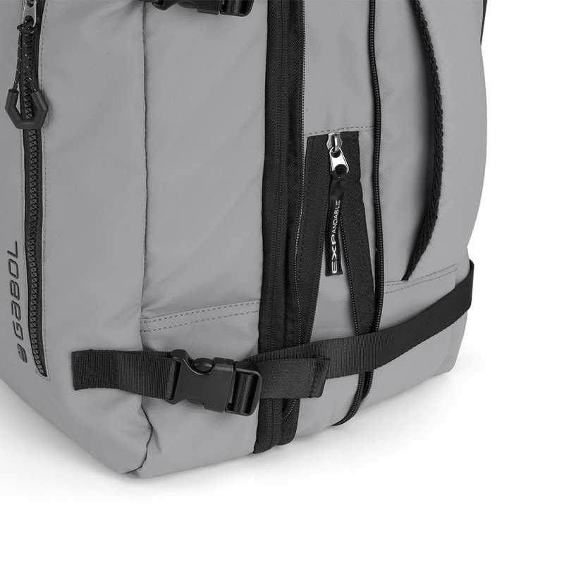 MOCHILA VIAJE CANADÁ GRIS - Imagen 2