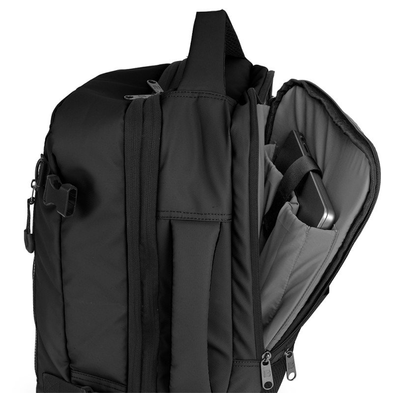 MOCHILA VIAJE CANADÁ NEGRO - Imagen 5