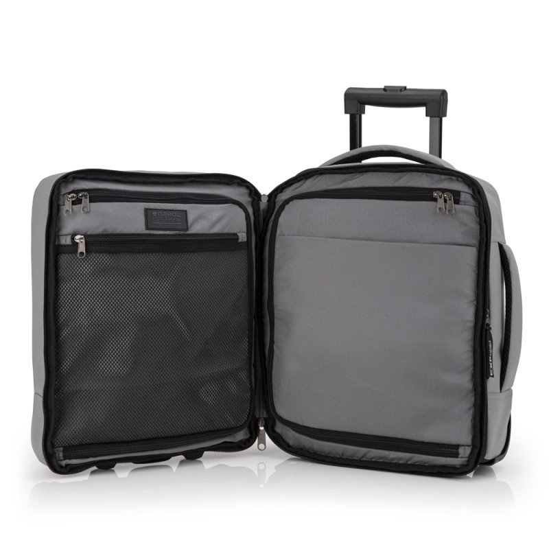 MOCHILA RUEDAS CANADÁ GRIS - Imagen 5