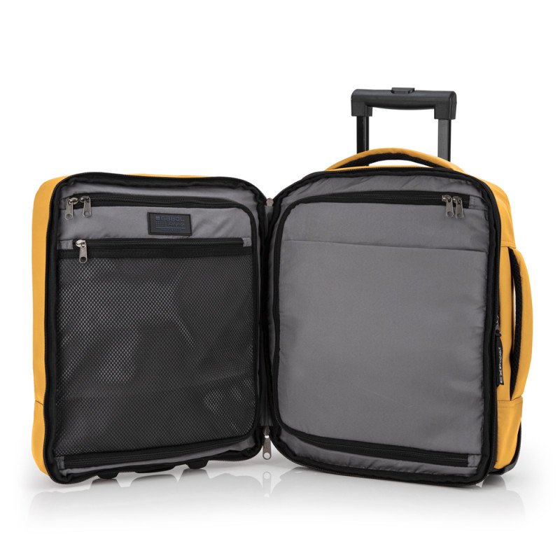 MOCHILA RUEDAS CANADÁ MOSTAZA - Imagen 5