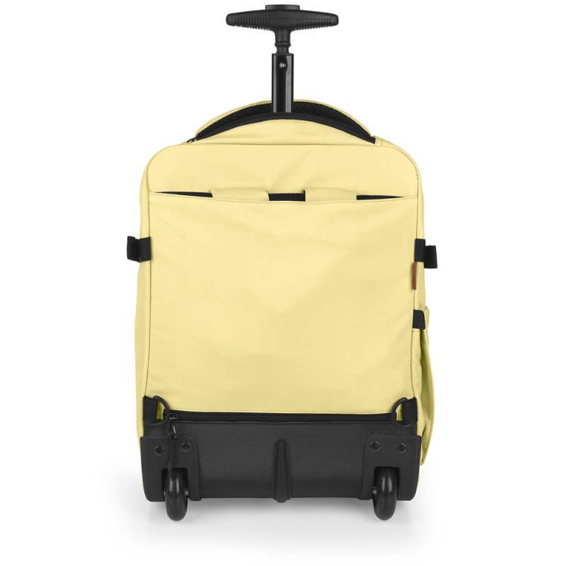 MOCHILA CON RUEDAS VIAJE AMARILLO - Imagen 4