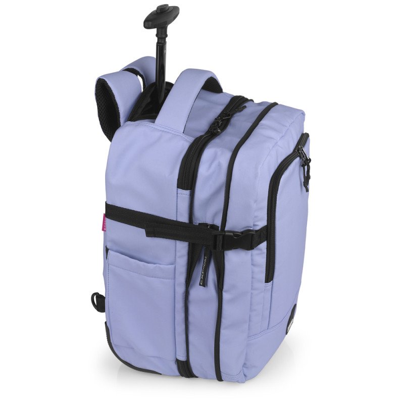 MOCHILA CON RUEDAS VIAJE MALVA - Imagen 9